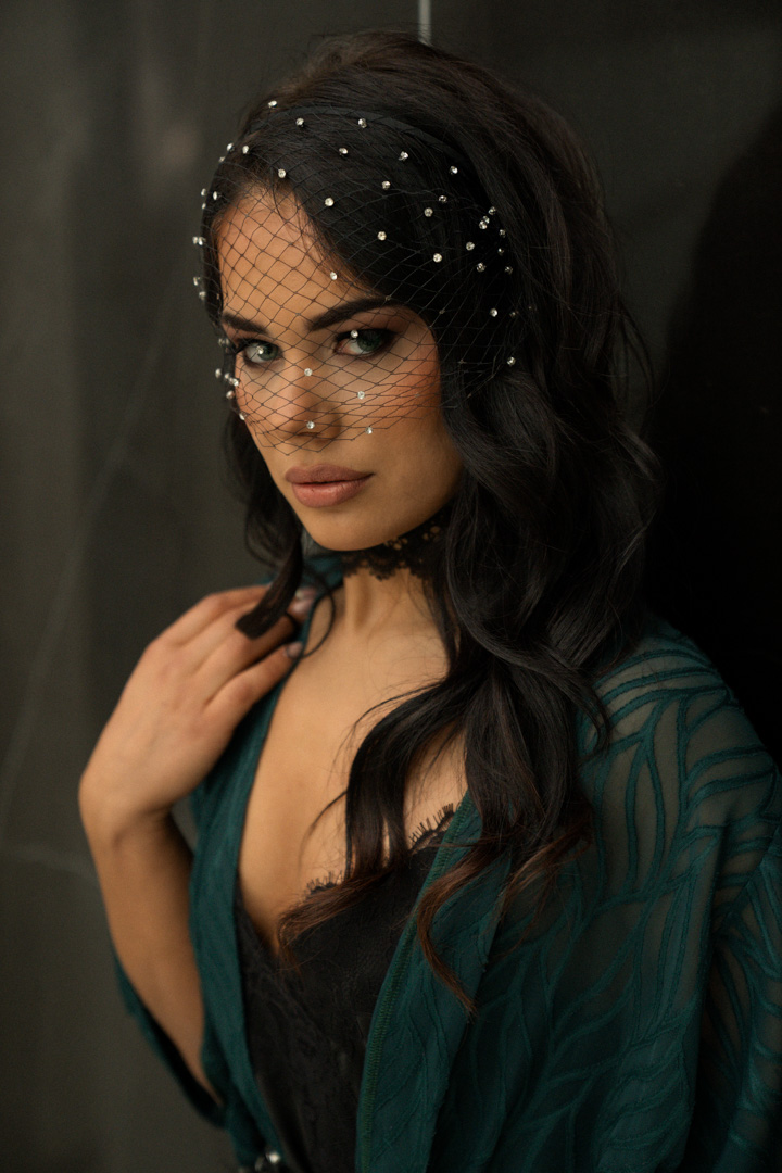Professionaalne portreefoto modellist Lummwear ürituse raames - moefotograafia ja portreekunst MK Visual